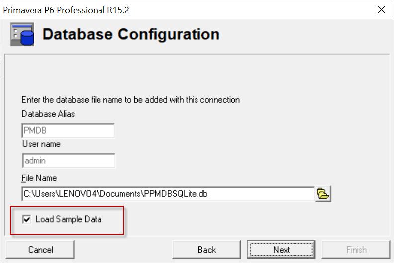 Install-Primavera-Step-10