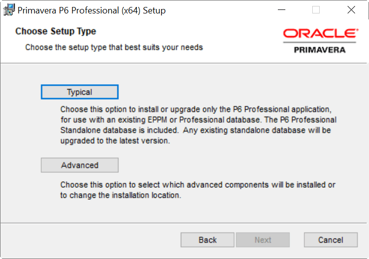 Install-Primavera-Step-5