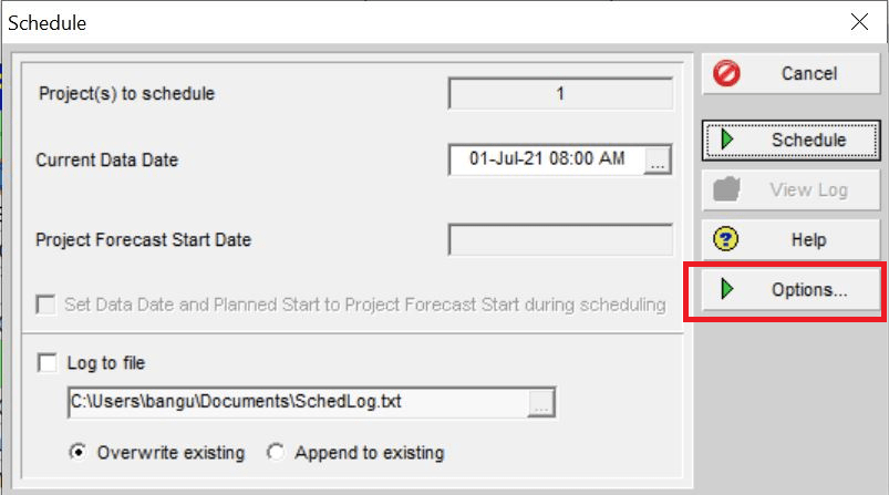 Scheduling-Primavera-4