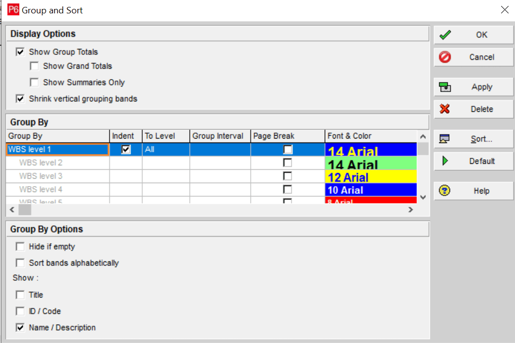 How to create WBS