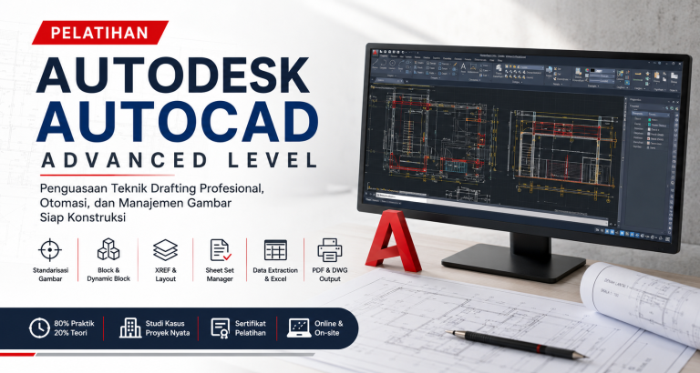 Autocad Advanced Course Pelatihan Autodesk AutoCAD Advanced Level